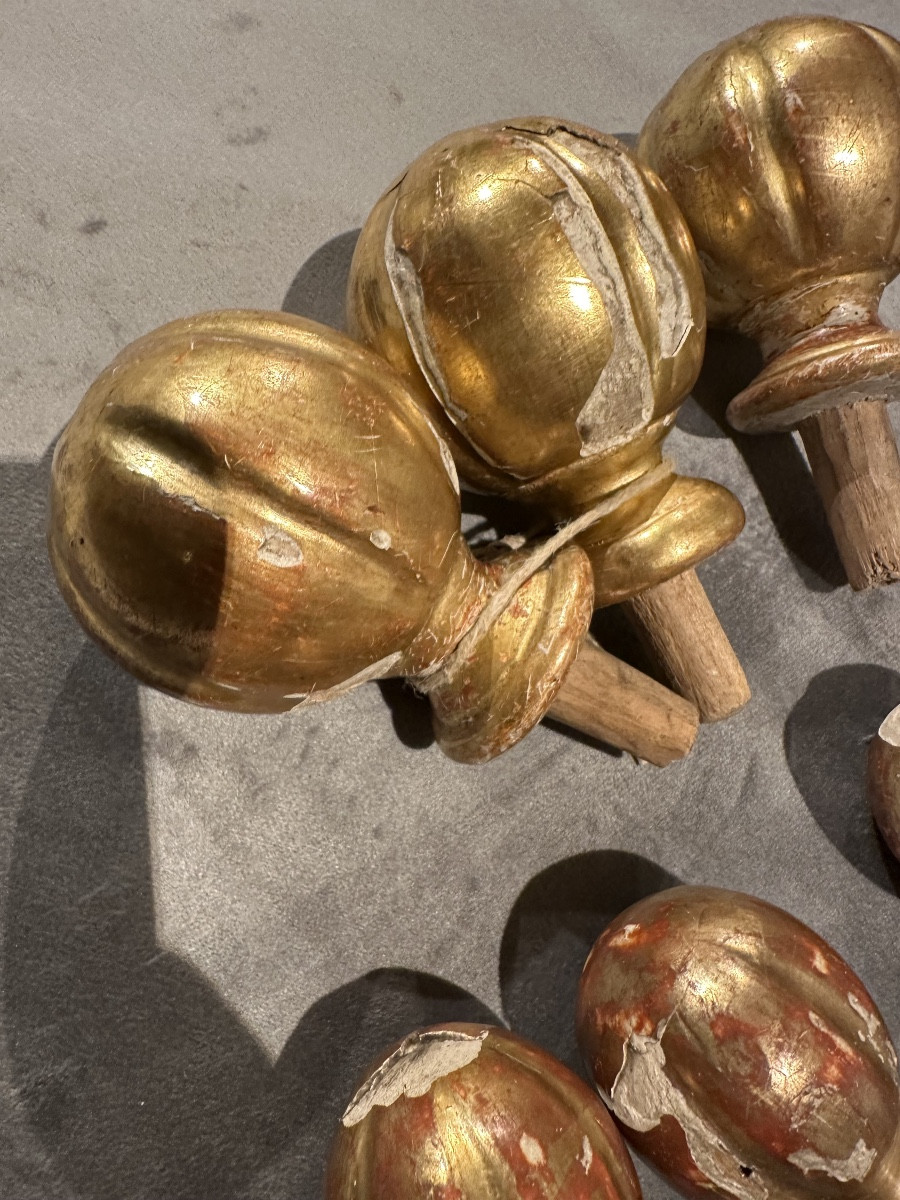 Lot de Boiserie doré XIXE -photo-2