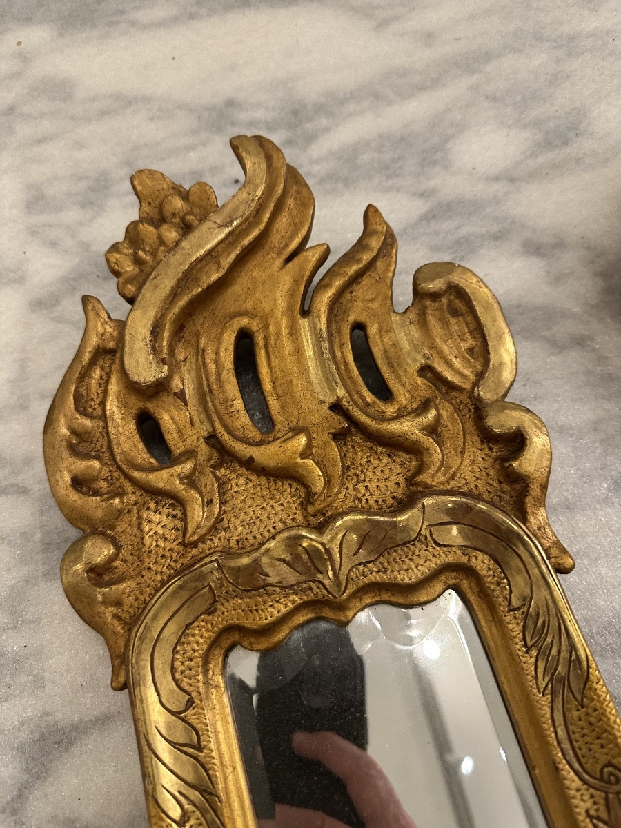 Paire de Miroirs, appliques Suedoise-photo-3