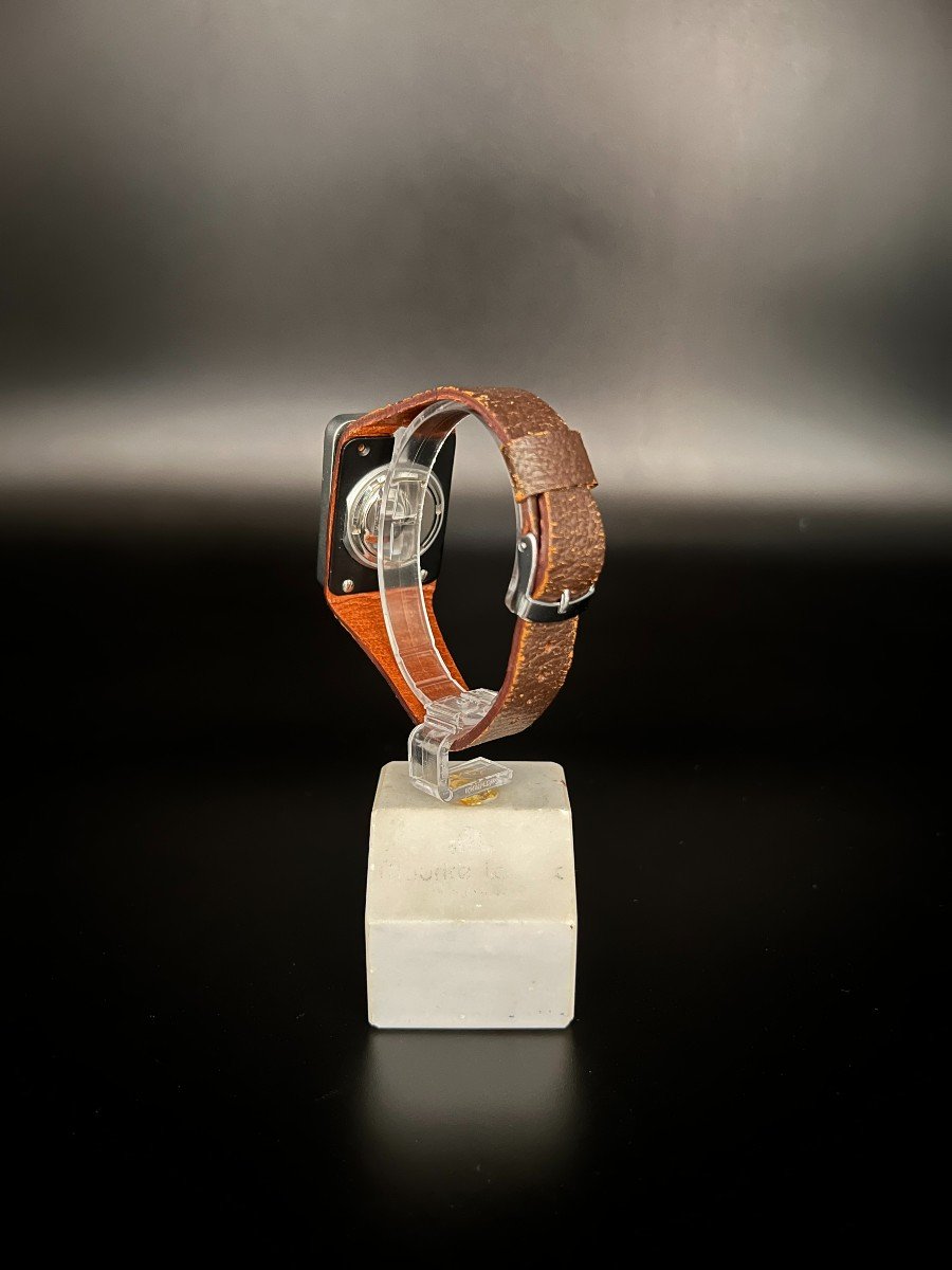 Montre Frigidaire Lip Bracelet Marron Cadran Blanc-photo-3