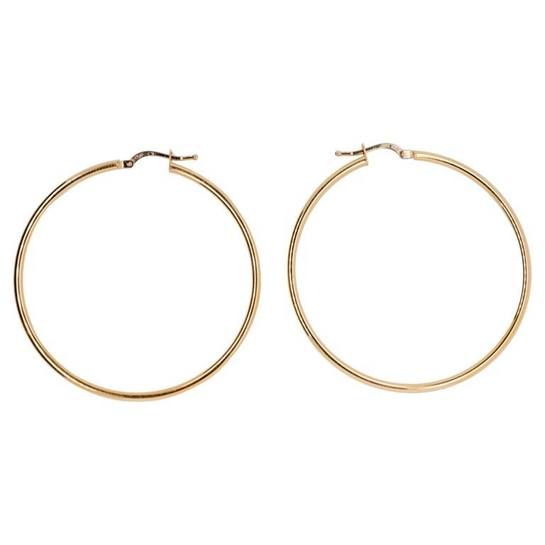 Gold Hoop Earrings