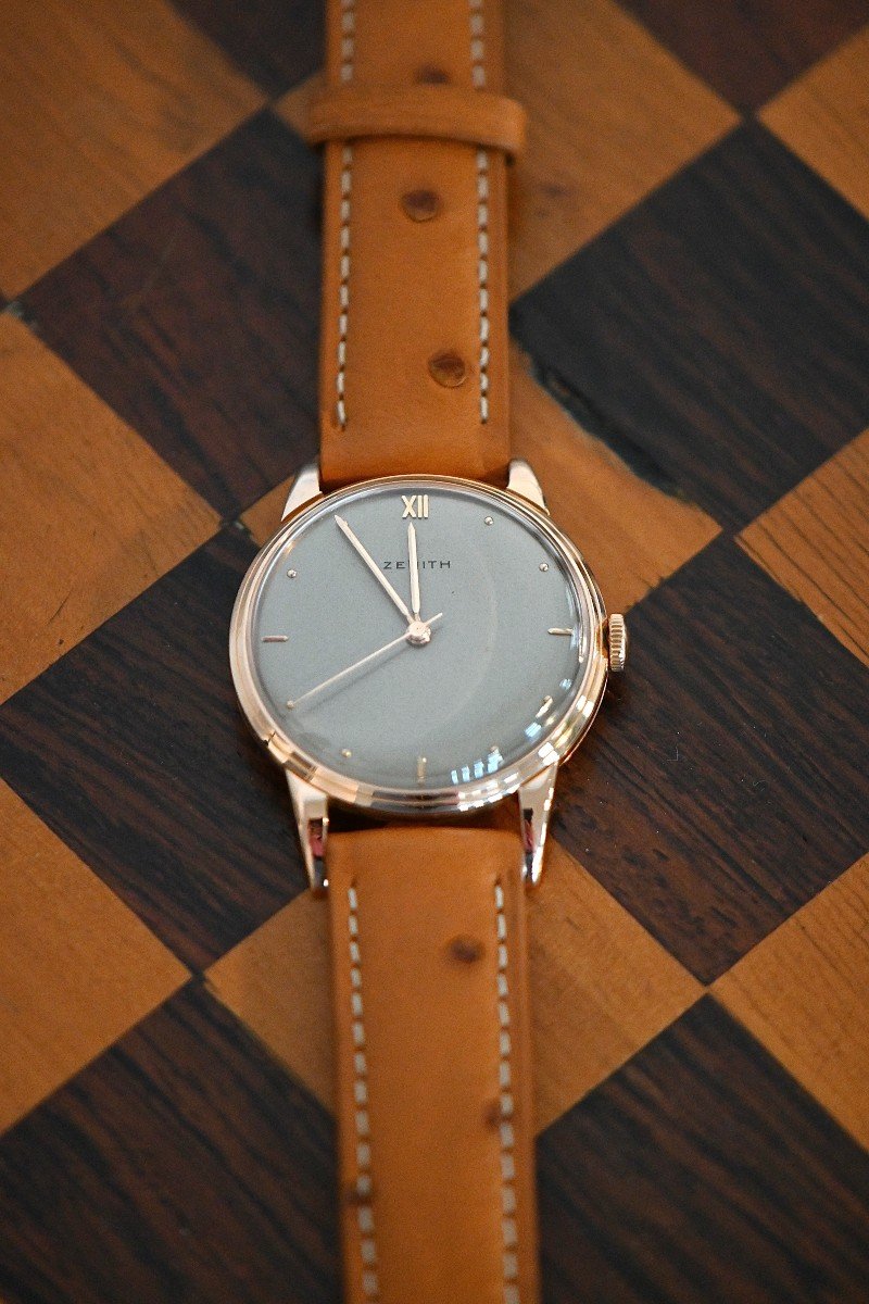Zenith Watch In 18k Rose Gold-photo-2