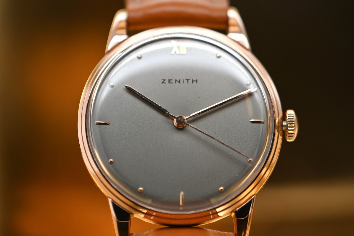 Zenith Watch In 18k Rose Gold-photo-2