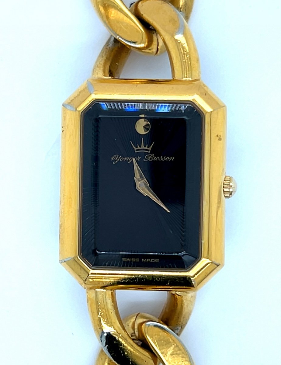 Yonger And Bresson Vintage Gold Plated Wristwatch.