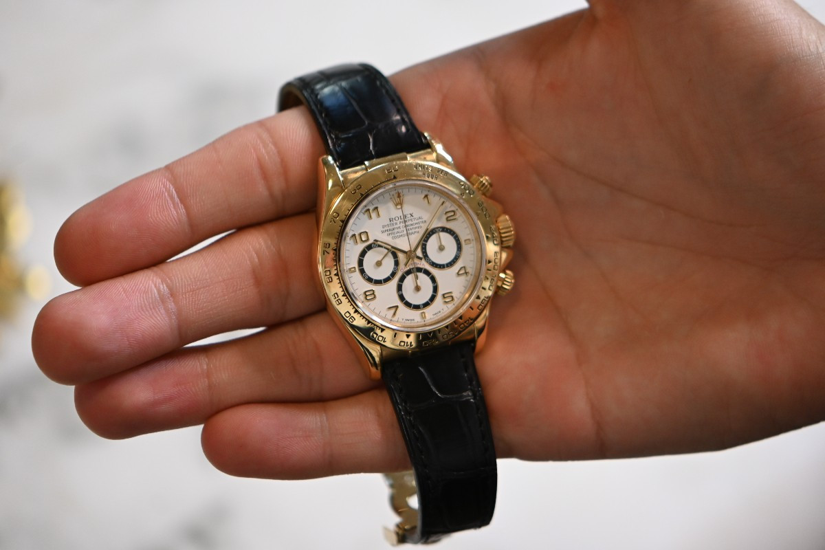 Montre Rolex Daytona Or Jaune 18 Carats - 1992 - Réf. 16518-photo-2