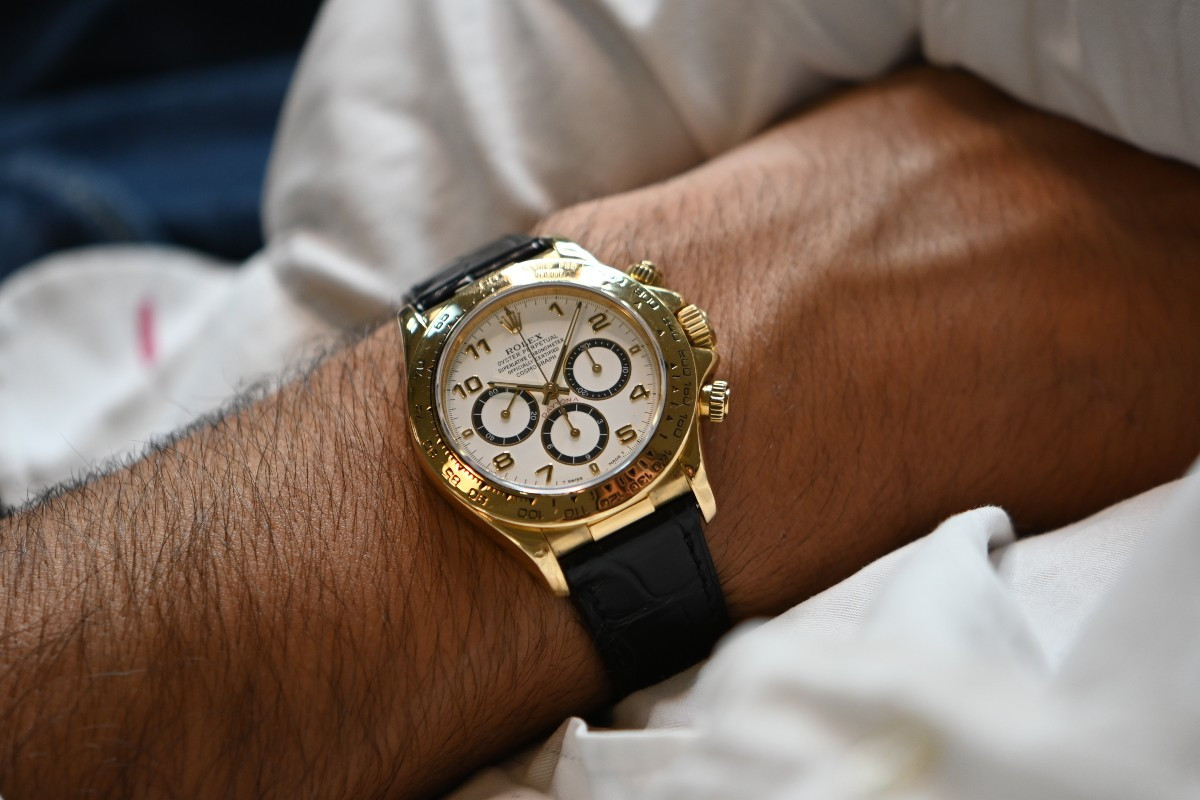 Montre Rolex Daytona Or Jaune 18 Carats - 1992 - Réf. 16518-photo-4
