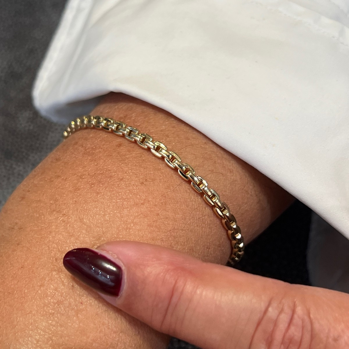 Golden Eternity Bracelet – 18k Yellow Gold-photo-3