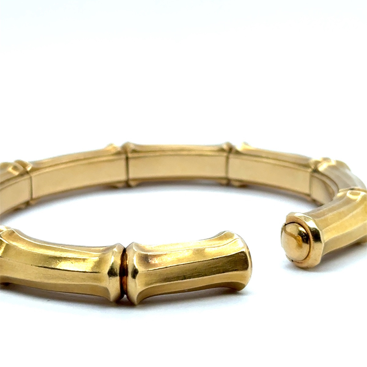 Bracelet CARTIER Model Bamboo Or Jaune -photo-2