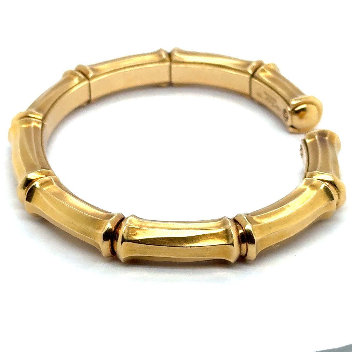 Bracelet CARTIER Model Bamboo Or Jaune -photo-3