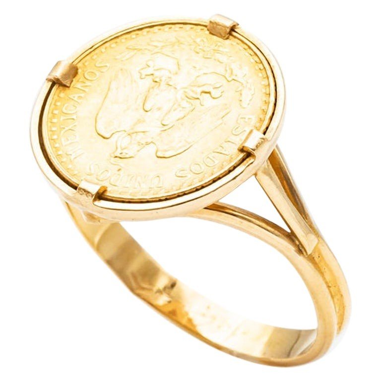 Gold on sale ring coin