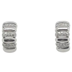 18k White Gold Earrings With 0.360 Carat Diamonds