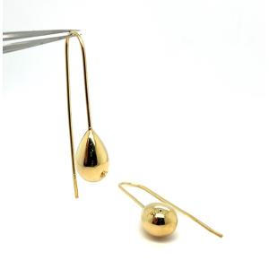 18k Yellow Gold Earrings