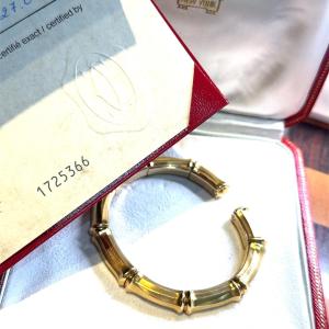 Bracelet CARTIER Model Bamboo Or Jaune