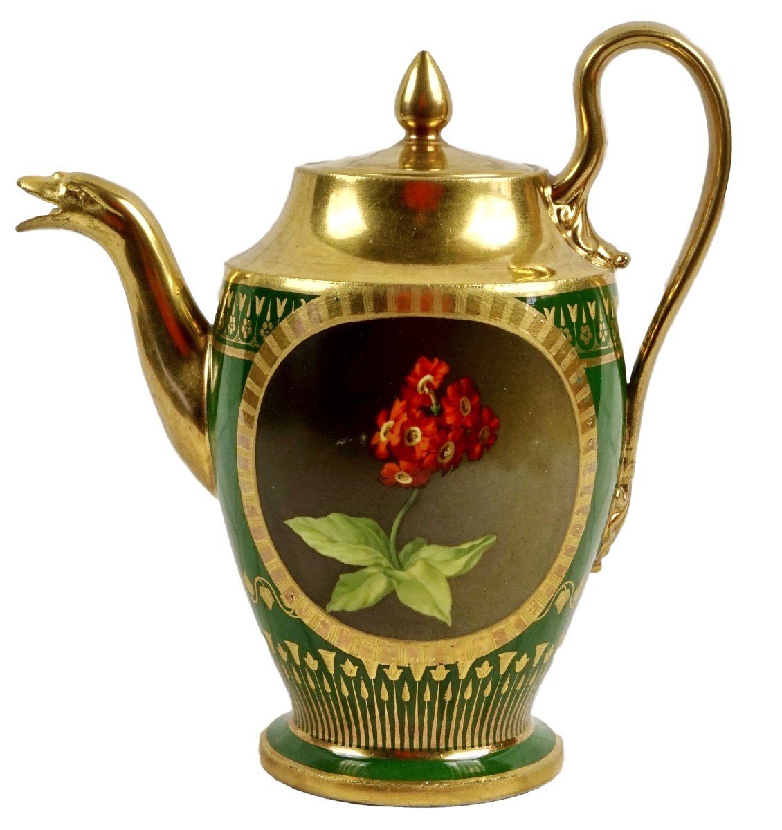 Jug / Teapot - Paris Porcelain - Manufacture De Dagoty - Ep. Empire