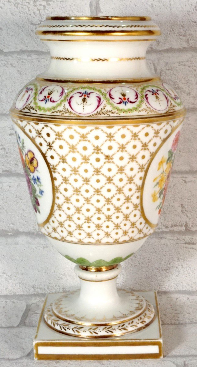 Large Paris Porcelain Vase - Ep. 18th Century-photo-3