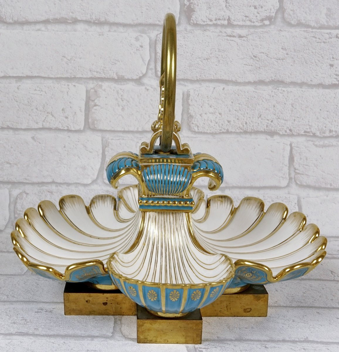 Drageoir Dit "porte-dragées"  En Porcelaine De Sevres - Ep. 1ere Moitie XIXe-photo-3