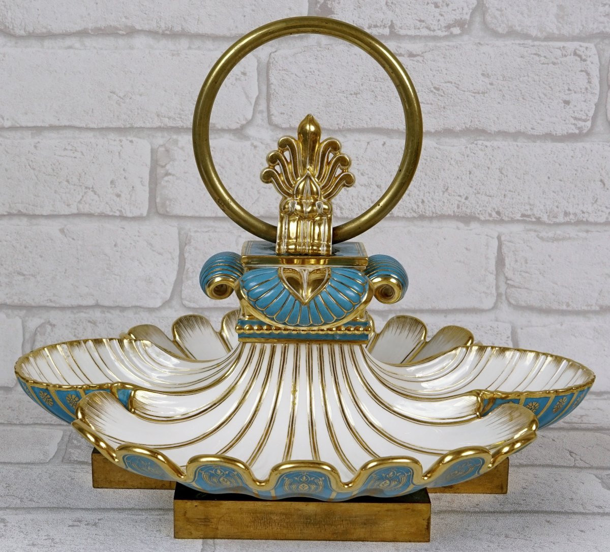 Drageoir Dit "porte-dragées"  En Porcelaine De Sevres - Ep. 1ere Moitie XIXe-photo-4