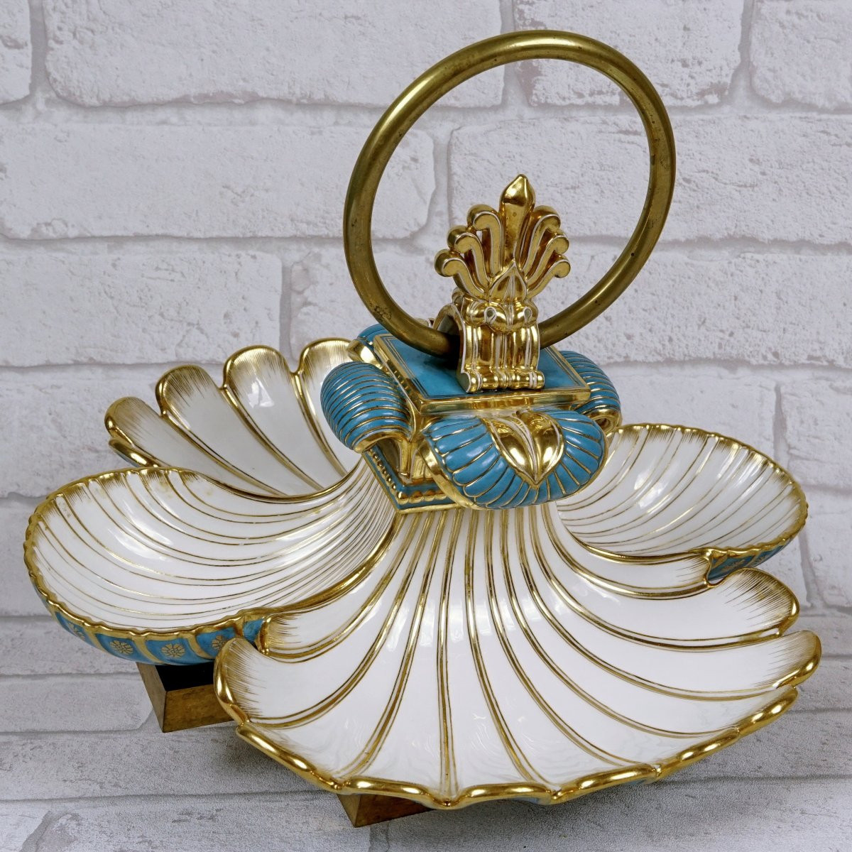 Drageoir Dit "porte-dragées"  En Porcelaine De Sevres - Ep. 1ere Moitie XIXe-photo-4