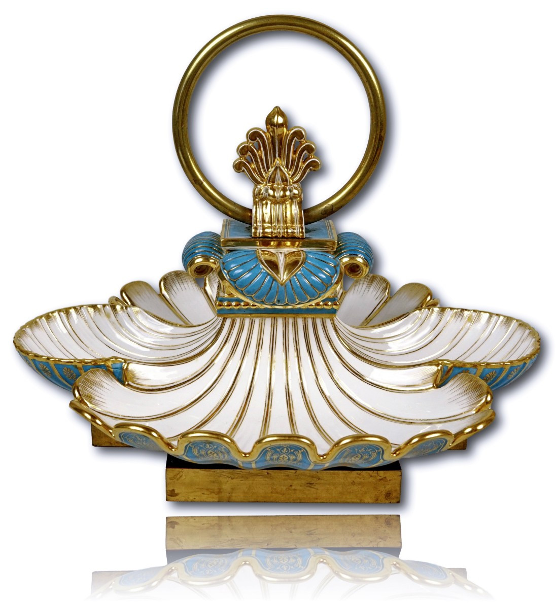Drageoir Dit "porte-dragées"  En Porcelaine De Sevres - Ep. 1ere Moitie XIXe