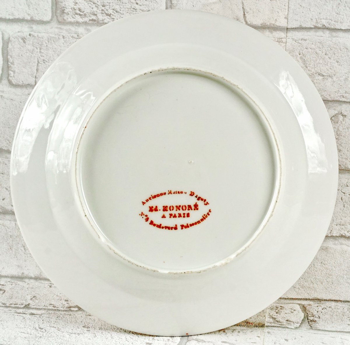 Paris Porcelain Fruit Display Stand Or Bowl - Manufacture De Honore - Early 19th Century-photo-7