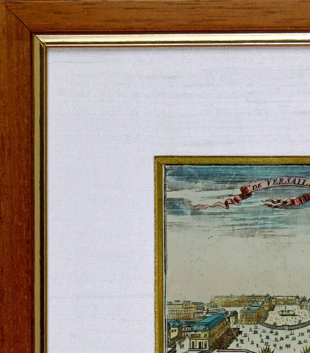 Gavrue VERSAILLES - VUE DU CHÂTEAU DE VERSAILLES – Ep. 2e MOITIE XVIIe (1672)-photo-2