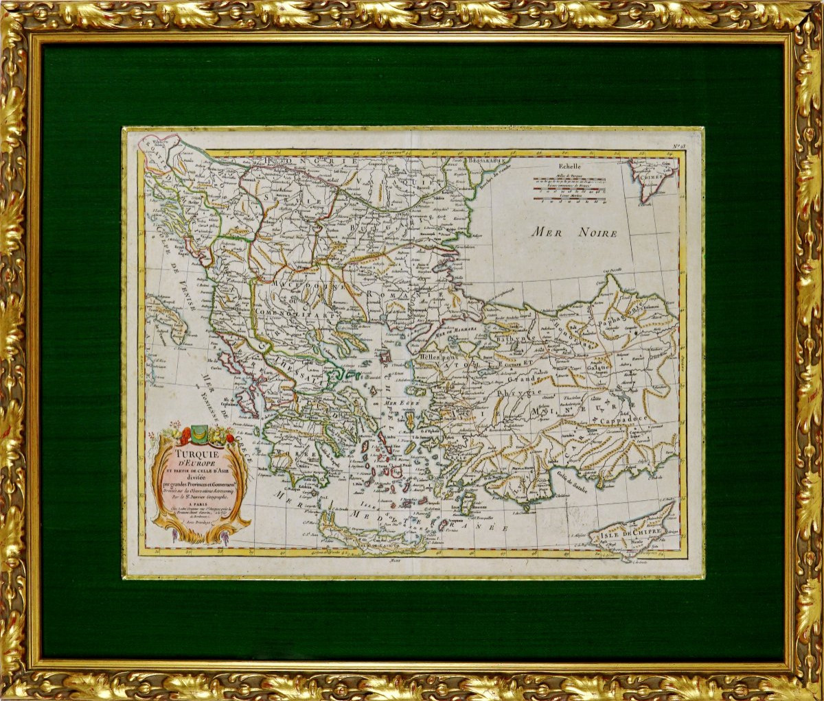 Engraving Of European Turkey And Part Of That Of Asia Divided - Ep. 18th-photo-3