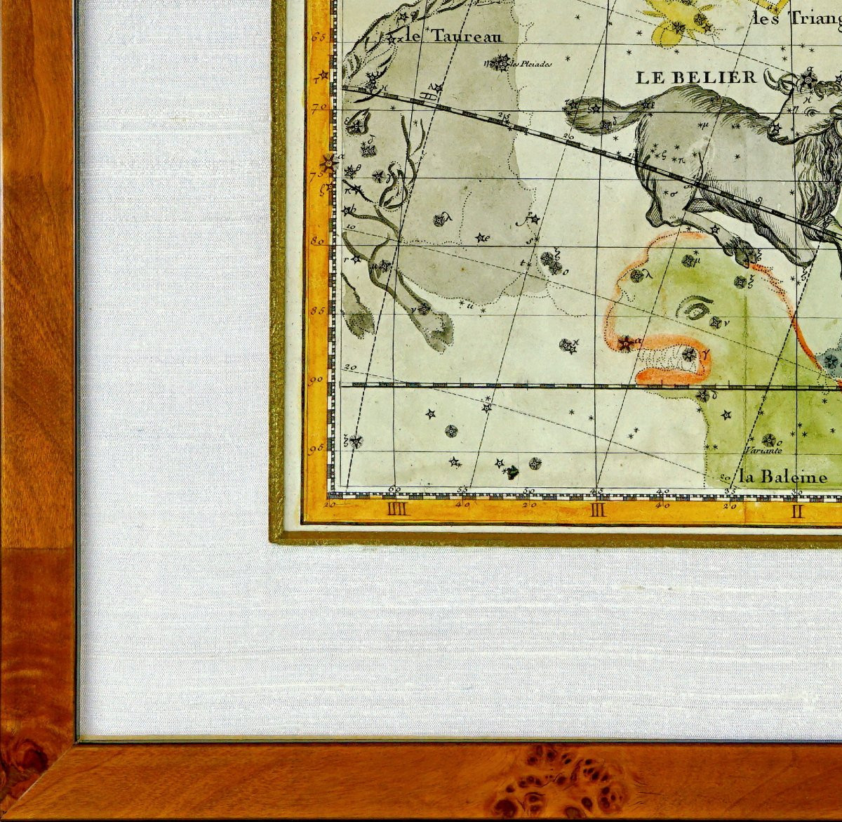 Gravure - SIGNE DU ZODIAC "LE BELIER" (RARE) - Ep. XVIIIe-photo-2