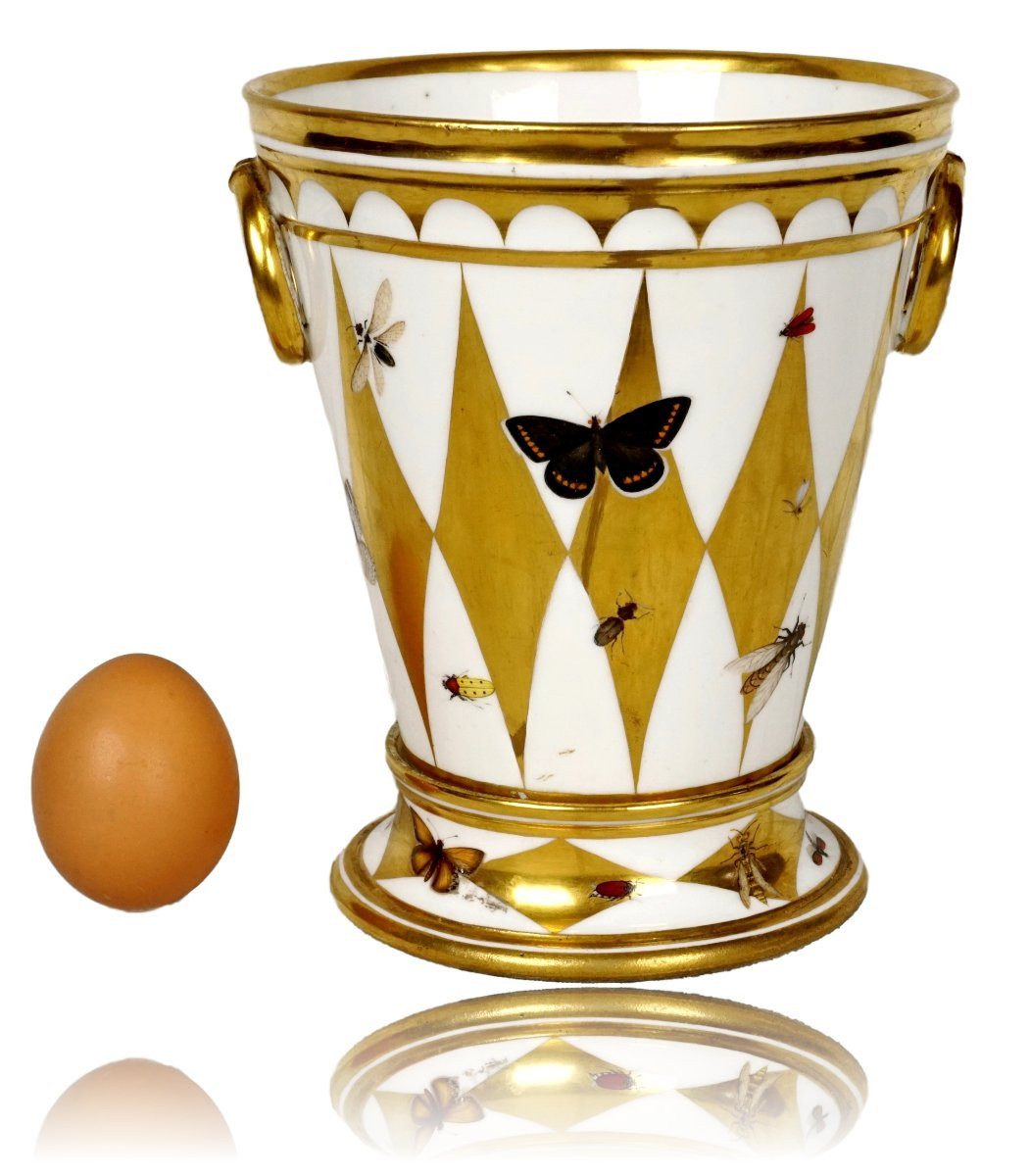Cache-pot (rare) - Paris - Rue Thiroux - Manufactured By Guy And Housel - Late 18th Century-photo-2