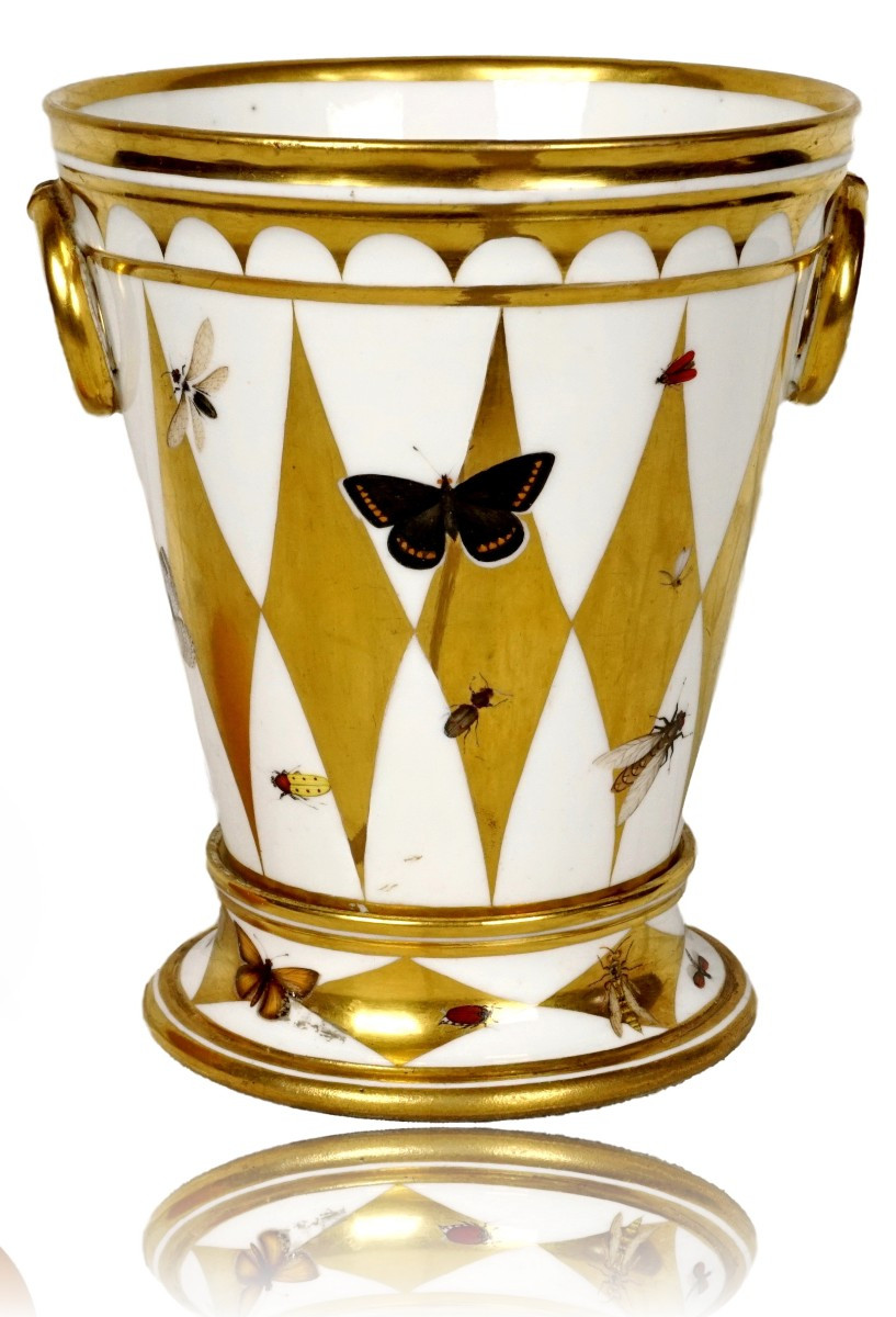 Cache-pot (rare) - Paris - Rue Thiroux - Manufactured By Guy And Housel - Late 18th Century