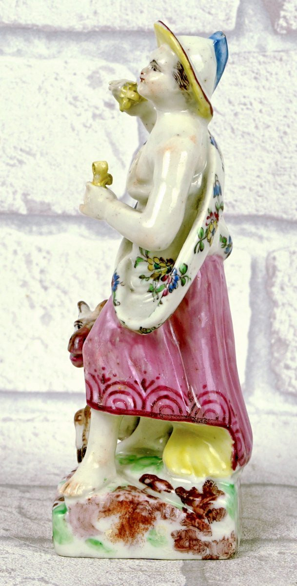 SCEAUX - STATUETTE en porcelaine Tendre - Ep. XVIIIe-photo-2
