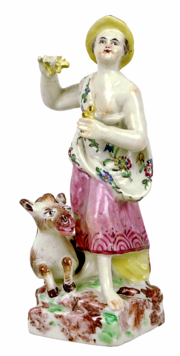 SCEAUX - STATUETTE en porcelaine Tendre - Ep. XVIIIe