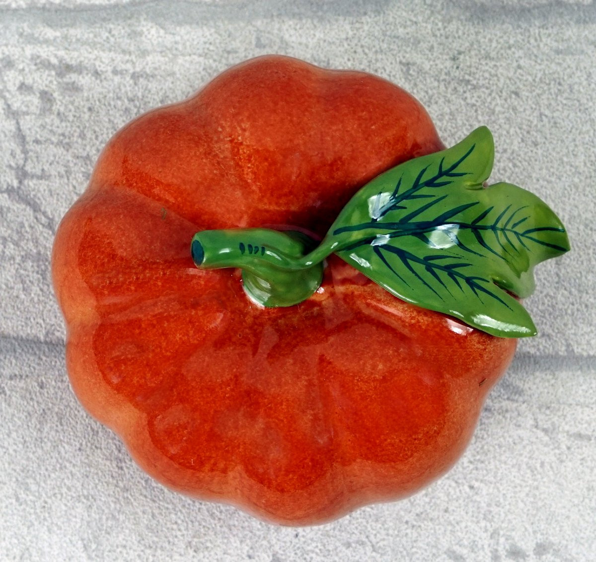 Trompe l'Oeil Didier Gardillou - Tomato - Porcelain Table Decoration -photo-4