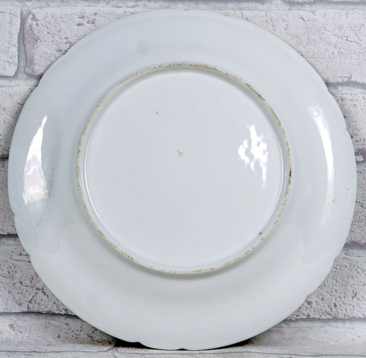 ASSIETTE - Manufacture du DUC d'ANGOULEME - Porcelaine de PARIS - XVIIIe-photo-2