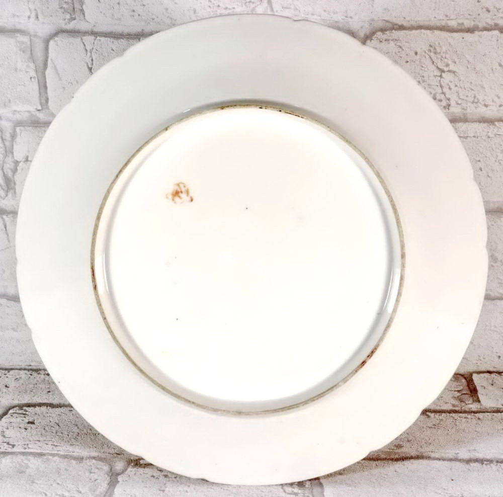Assiette Decorated With A Ruche - Paris Porcelain - Manufacture De La Rue Amelot - 18th C.-photo-2