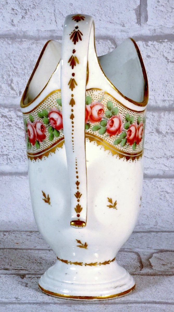 Hanap Milk Jug -porcelain Of Paris - Ep. XVIIIth - Louis XVI-photo-3