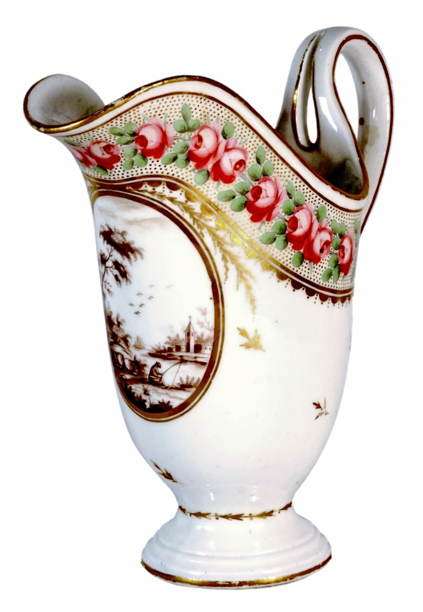 Hanap Milk Jug -porcelain Of Paris - Ep. XVIIIth - Louis XVI