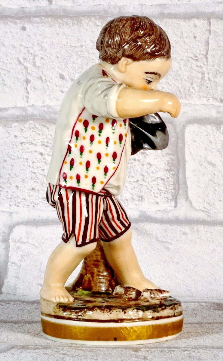STATUETTE en porcelaine de la Manufacture de  NIDERVILLER - Ep. FIN XVIIIe / DEBUT XIXe-photo-4