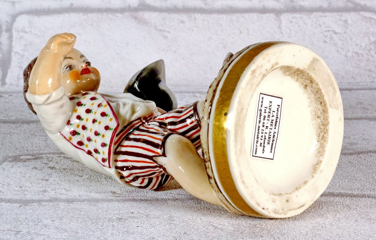 STATUETTE en porcelaine de la Manufacture de  NIDERVILLER - Ep. FIN XVIIIe / DEBUT XIXe-photo-3