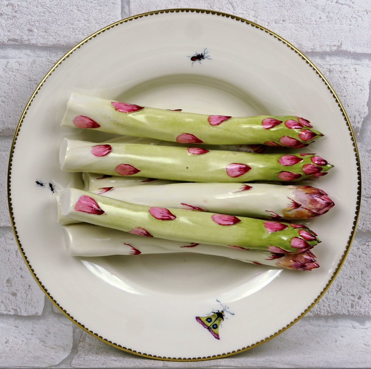 Assiette Trompe l'Oeil Aux -photo-1