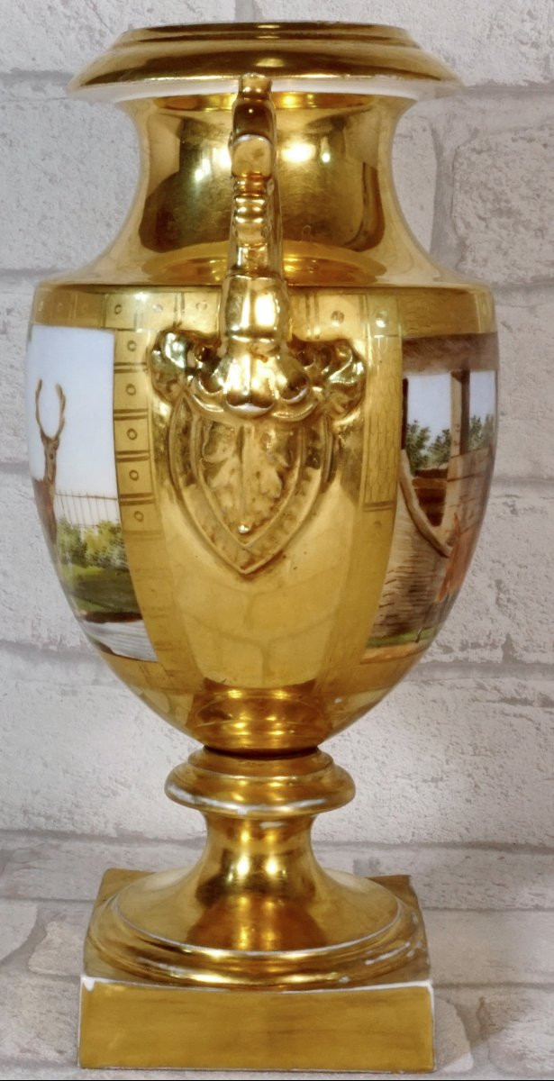 Baluster Vase -  Paris Porcelain - Ep. Debut XIXe-photo-1