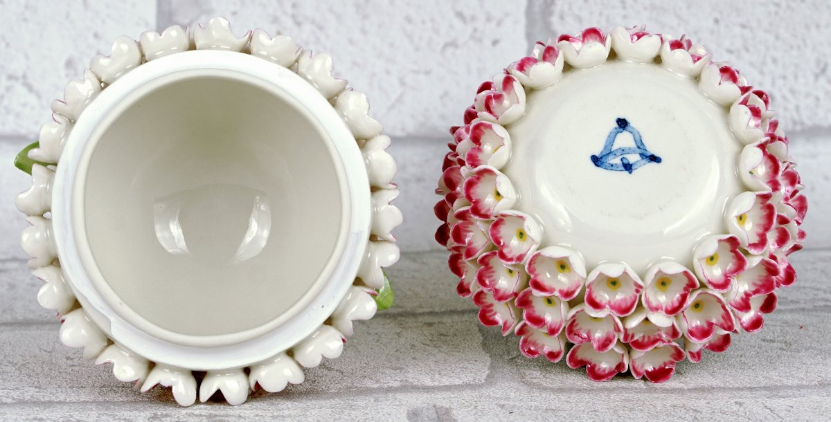 Didier GARDILLOU - BOITE dite "BOULE DE NEIGE ROSE" - Trompe l'Oeil en porcelaine-photo-2
