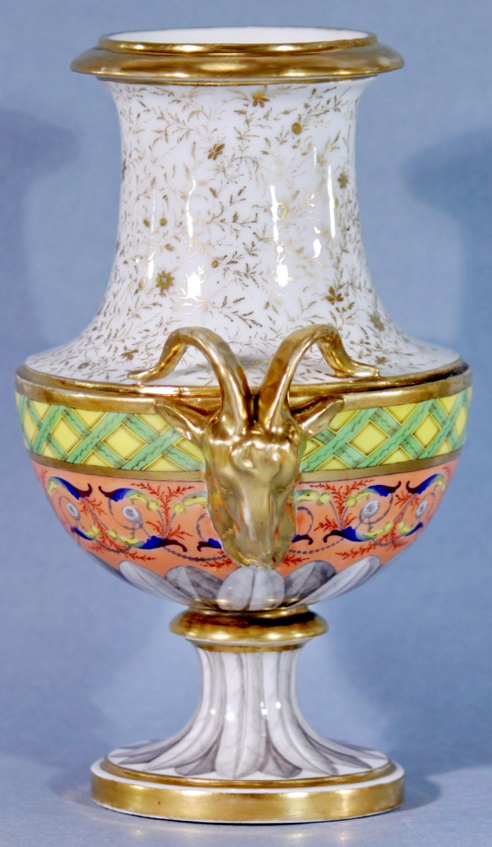 Pair Of Vases - France - Manufacture Indéterminée - Attributed To Paris - 18th C.-photo-5