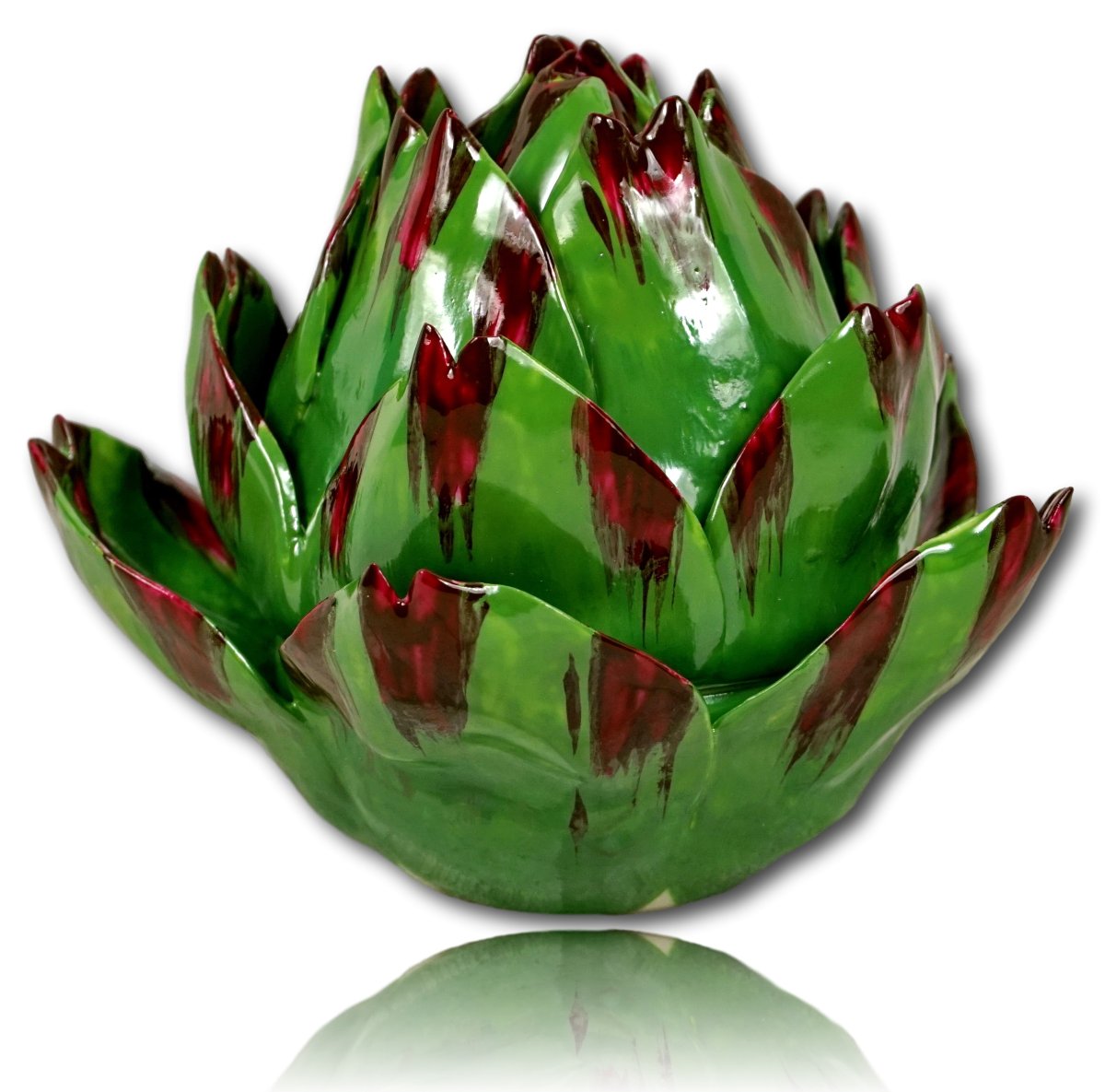 Trompe l'Oeil Artichoke-shaped Box Made Of Porcelain By Didier Gardillou 