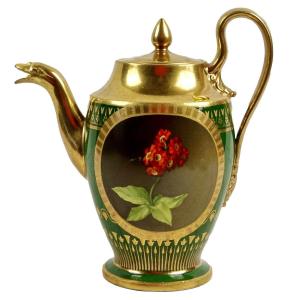 Jug / Teapot - Paris Porcelain - Manufacture De Dagoty - Ep. Empire