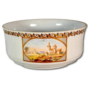 German Porcelain Bowl Probably Wallendorf - Ep. Late 18th / Early 19th Century