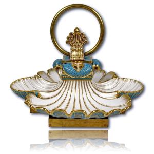 Drageoir Dit "porte-dragées"  En Porcelaine De Sevres - Ep. 1ere Moitie XIXe
