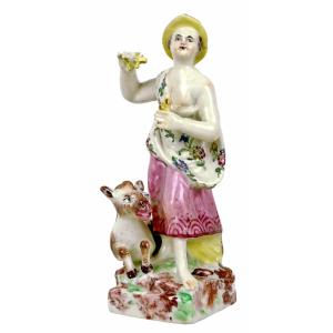 SCEAUX - STATUETTE en porcelaine Tendre - Ep. XVIIIe