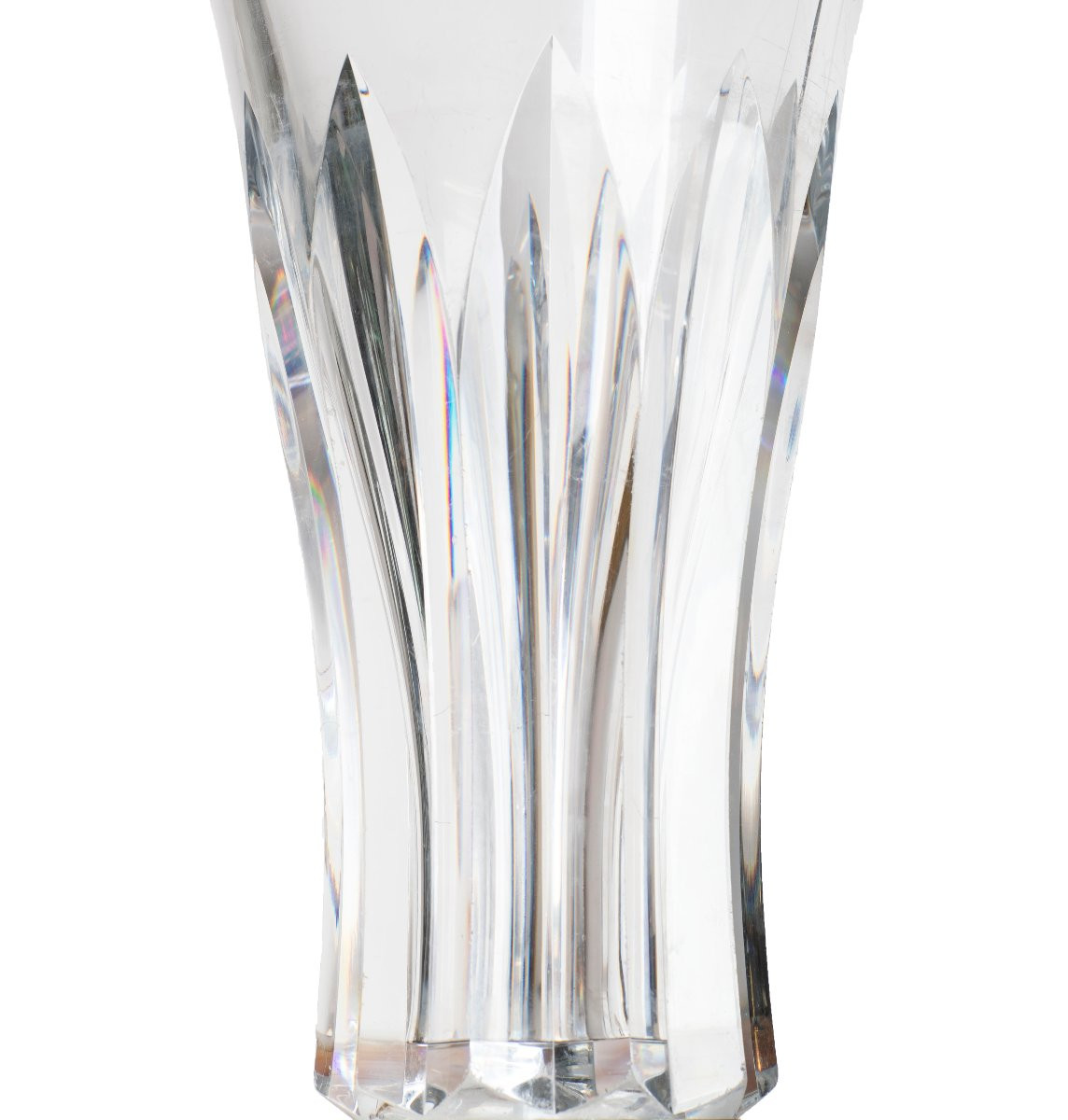 Vase Pauline En Cristal taillé Par Baccarat Era St Louis, l'Escalier de Cristal - 1950-1960-photo-1