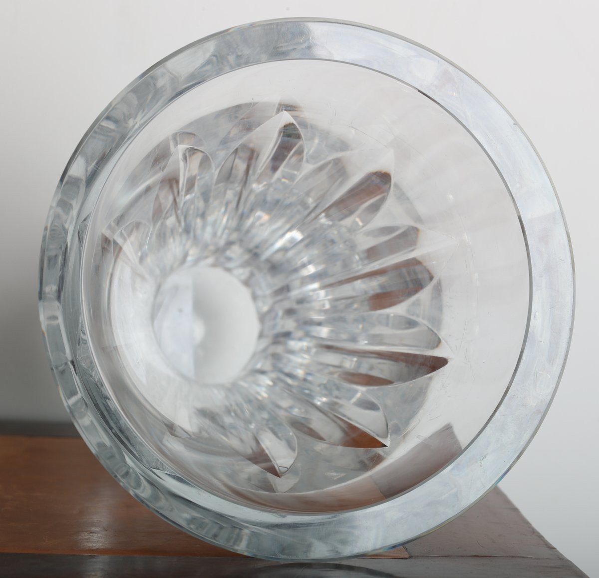 Vase Pauline En Cristal taillé Par Baccarat Era St Louis, l'Escalier de Cristal - 1950-1960-photo-5
