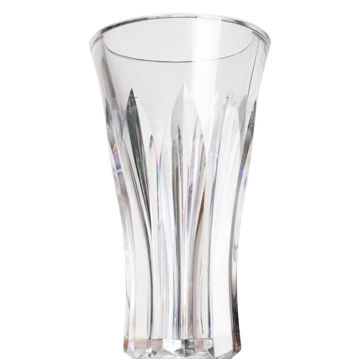 Vase Pauline En Cristal taillé Par Baccarat Era St Louis, l'Escalier de Cristal - 1950-1960