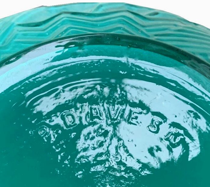 Rare paire de Vases aux Poissons par Pierre d'Avesn Art Deco 1925 -  Daum, Muller, Lalique-photo-3